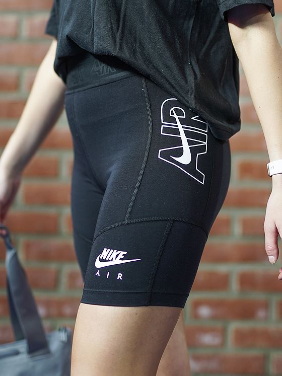 Nike Air Bike Short Svart/Dark Smoke Grey/Hvit