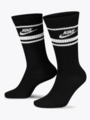 Nike Crew Essential Stripe Socks Black/White