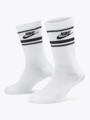 Nike Crew Essential Stripe Socks White/Black/Black