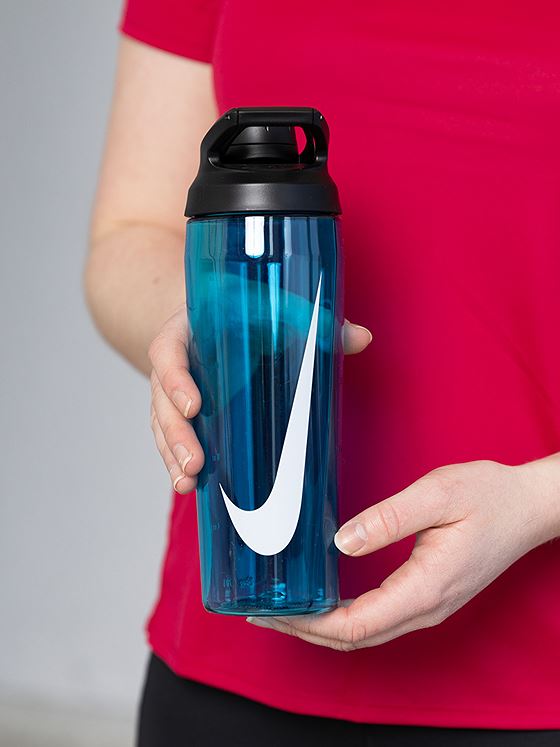 Nike Training Hypercharge Chug Bottle 700ml Blå