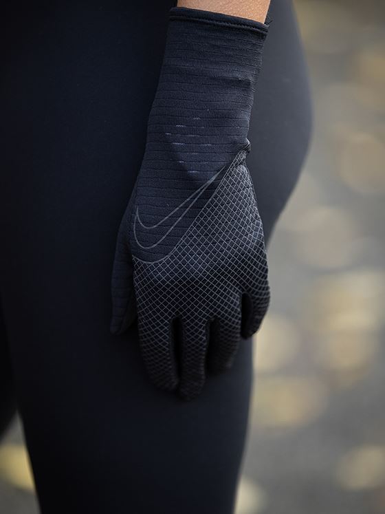 Nike 360 Sphere Running Gloves W Sort
