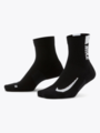 Nike Multiplier Running Ankle Socks Black/ White