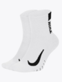 Nike Multiplier Running Ankle Socks White / Black