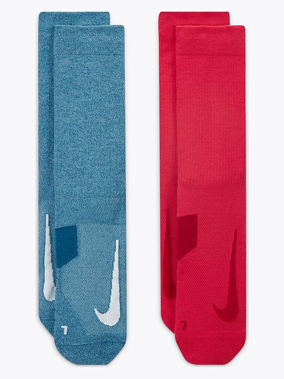 Nike Multiplier Running Crew Socks Multicolored