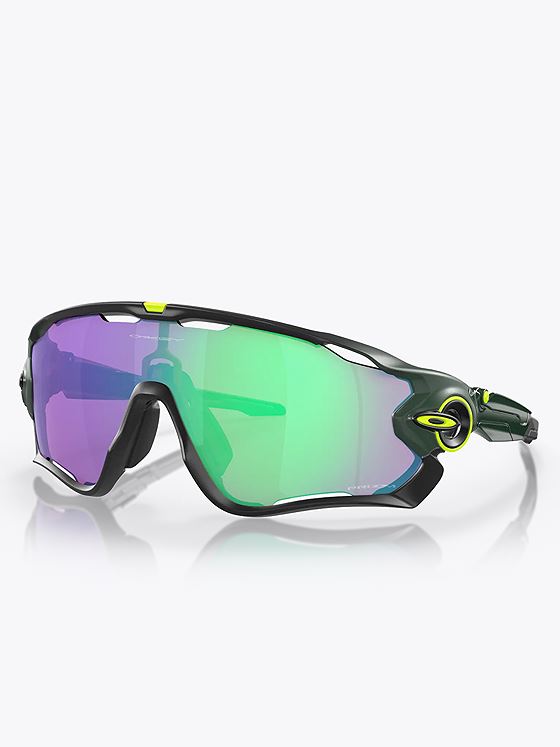 Oakley Jawbreaker Brilleglass: Prizm Road Jade / Innfatning: Matte Hunter Green / Lysgjennomslipp: 15%