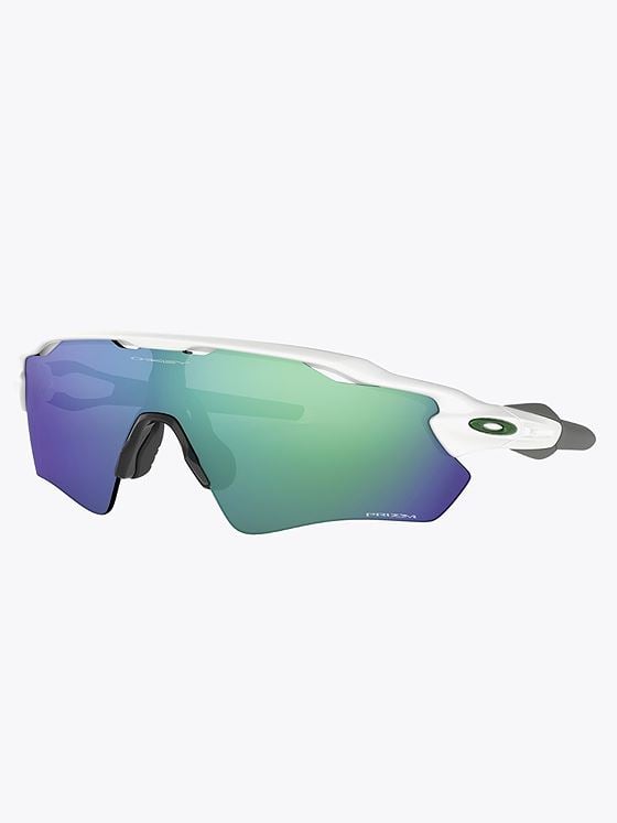 Oakley Radar Ev Path Polished White / Brilleglassfarge: Prizm Jade / Lysgjennomslipp: 14%