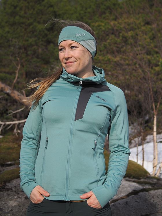 Bergans Skaland Hood Jacket Light Forest Frost