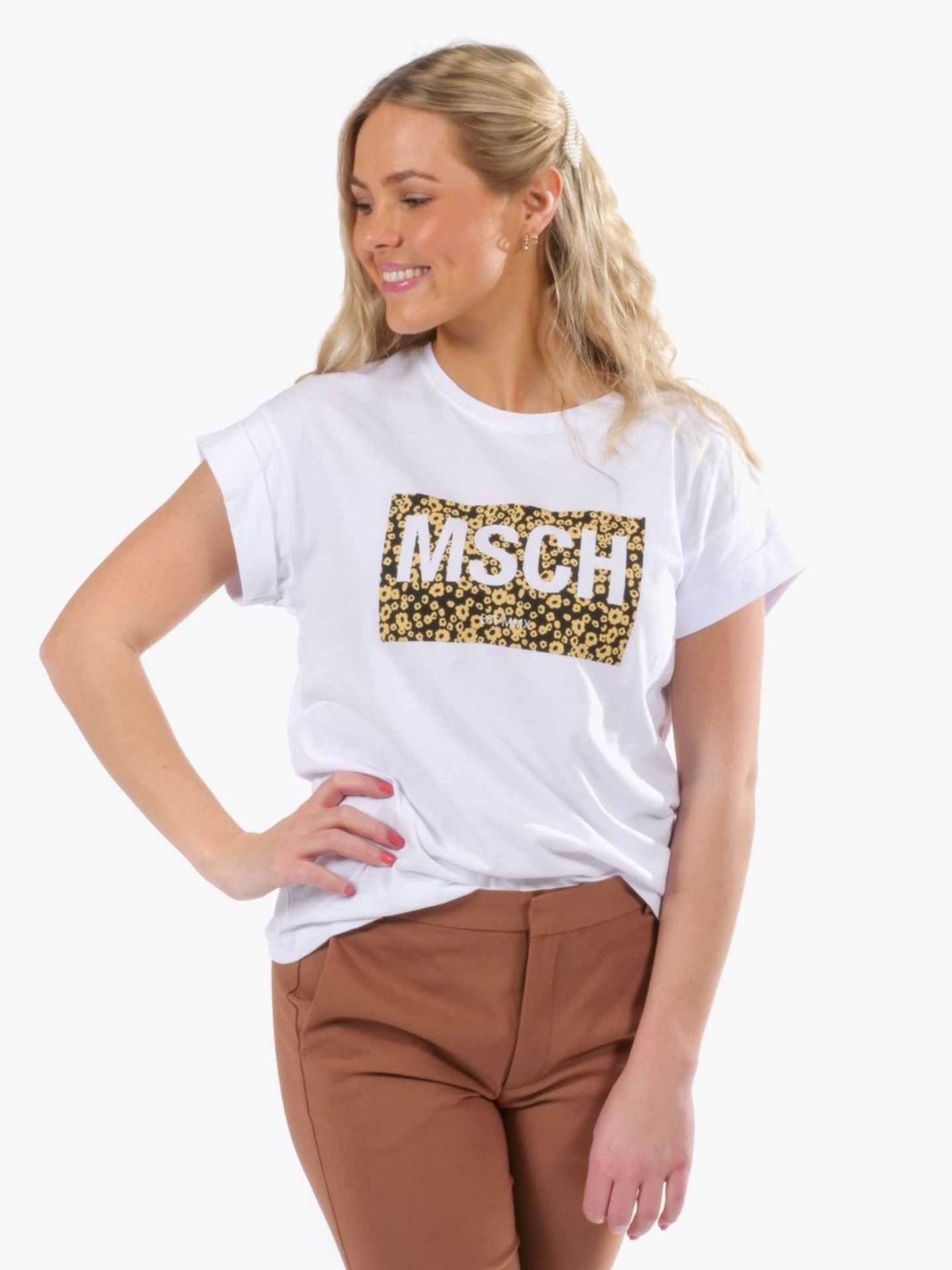 MSCH Copenhagen Alva MSCH Std Tee White/celina