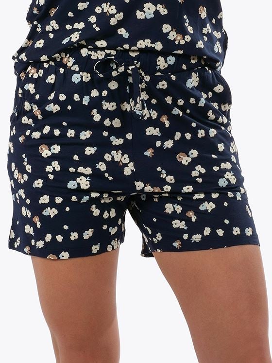 Ichi Lisa Shorts Cool Blue