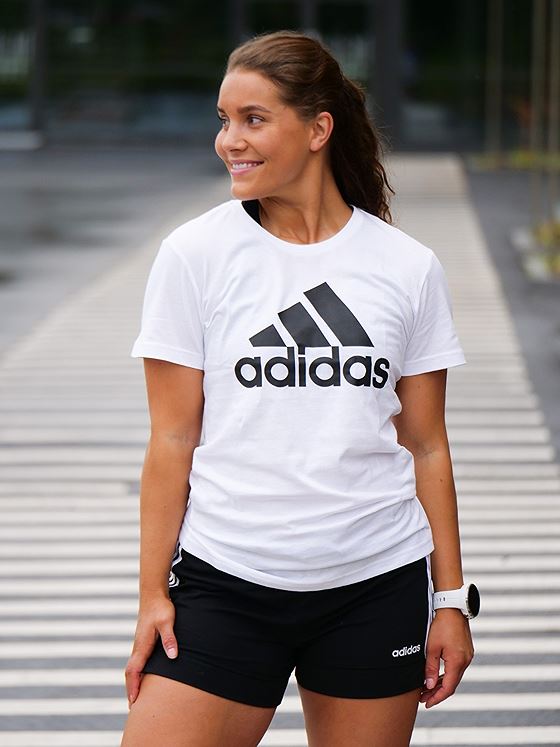 adidas Badge of Sport Tee White