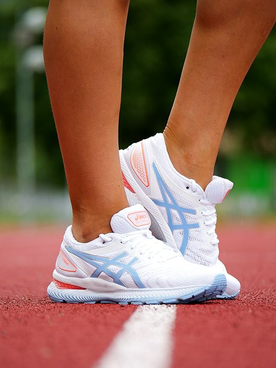 ASICS Gel-Nimbus 22 White/ Blue Bliss