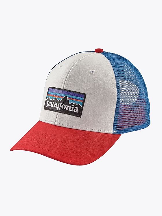 Patagonia P-6 Trucker Hat Blå