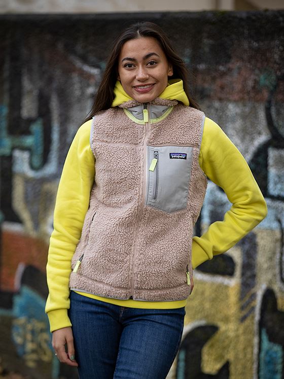 Patagonia W Classic Retro-X Vest Shroom Taupe