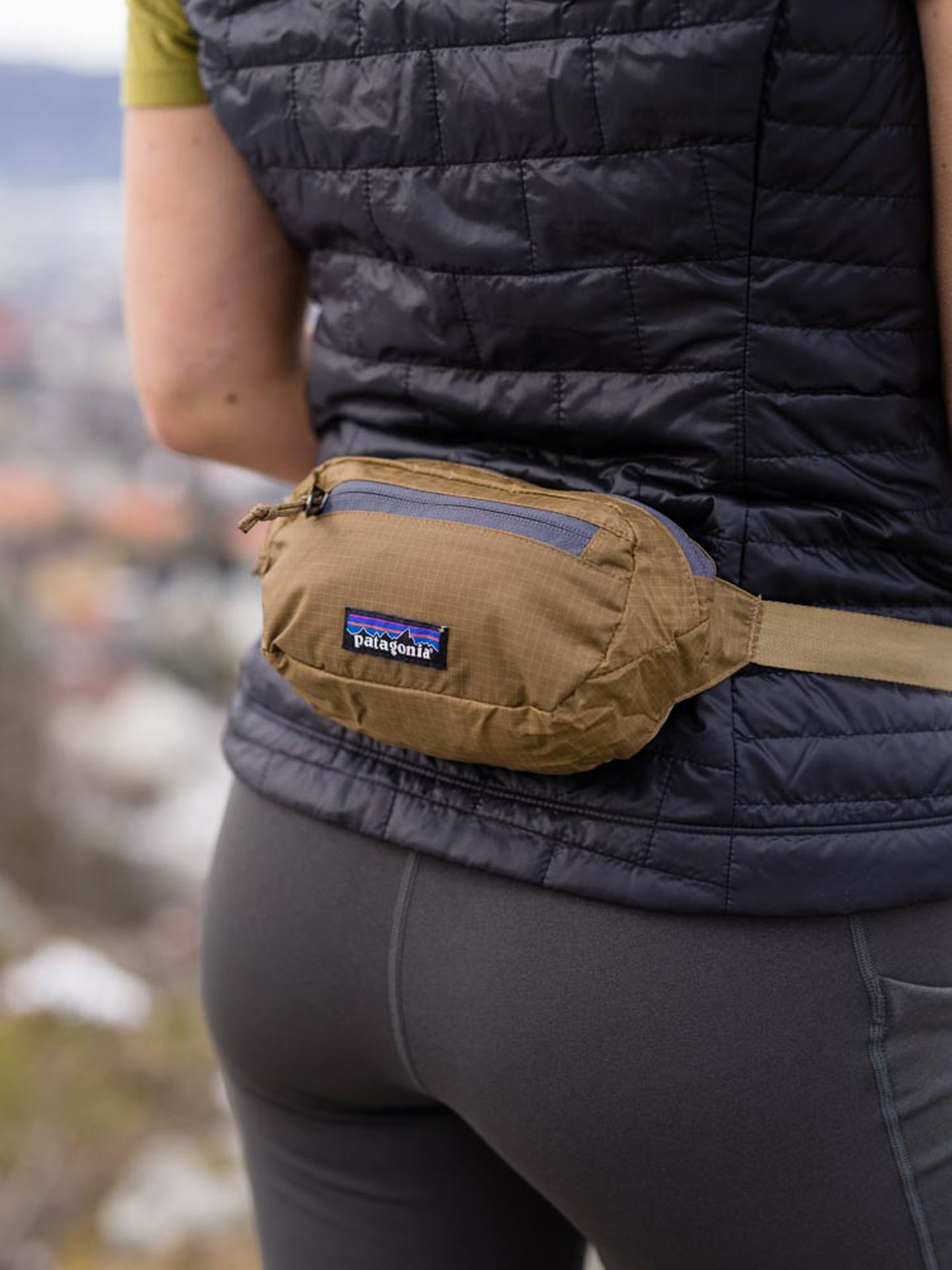 Patagonia Ultralight Black Hole Mini Hip Pack Brun Getinspired.no