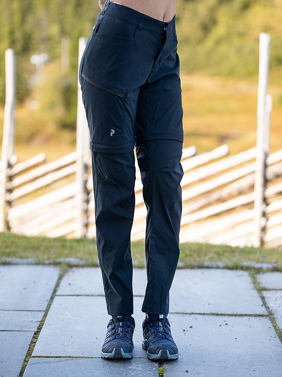 Peak Performance Iconiq Zip-Off Pants Black