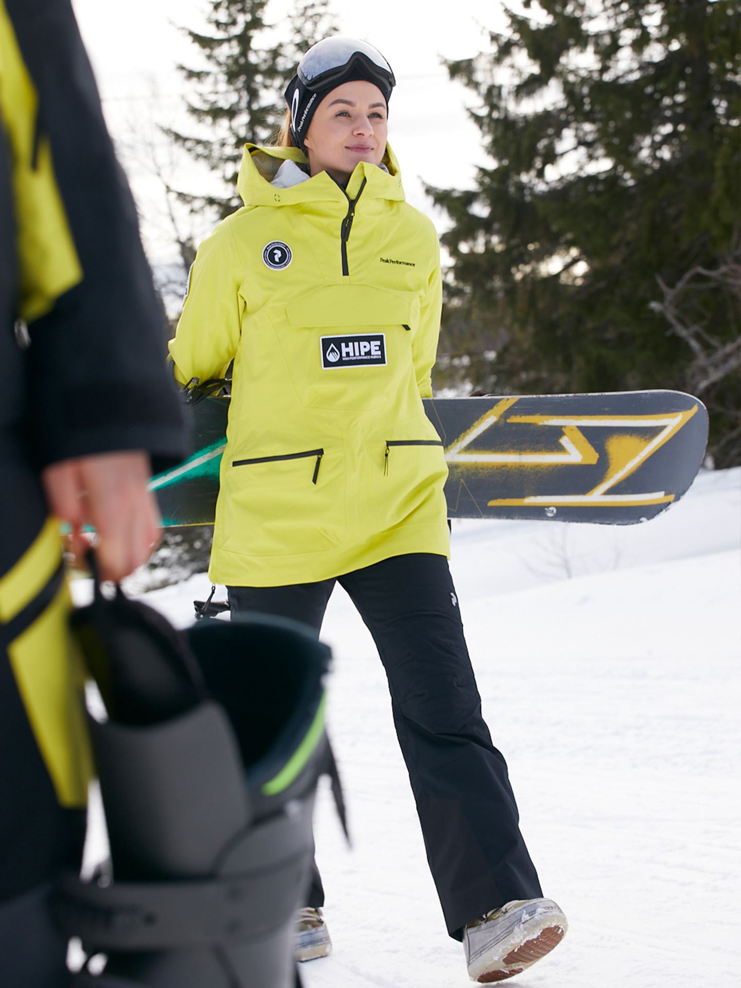 スキー PeakPerformance SCOOT J Black M size Peak Performance Scoot Insulated Ski Pants - Sort