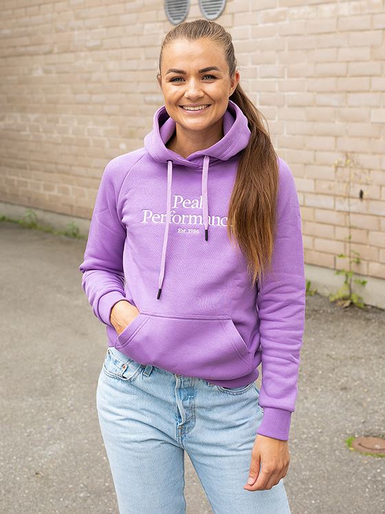 Peak Performance Original Hood Action Lilac