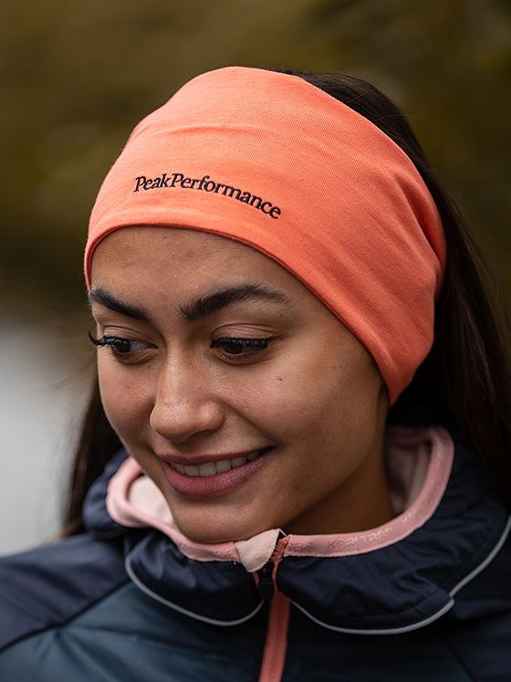 Peak Performance Progress Headband Light Orange