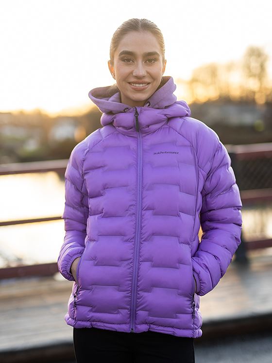 Peak Performance Argon Hood Jacket Action Lilac