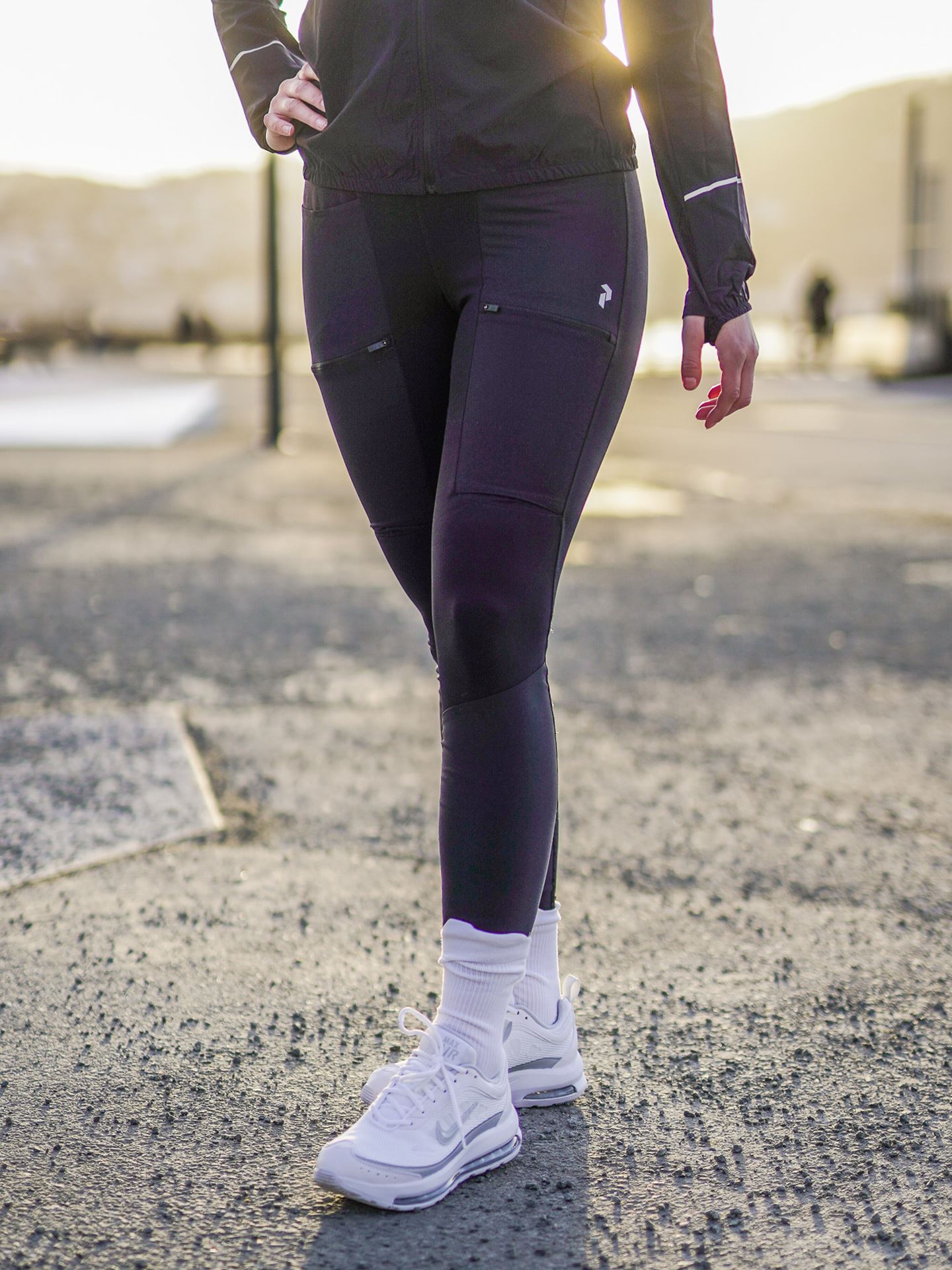 Peak Performance Track Tights - Black