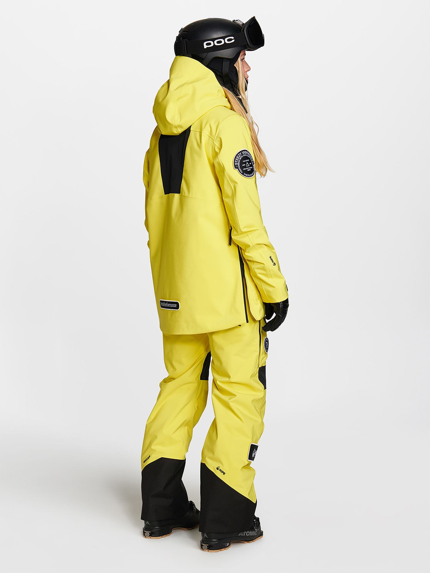 Peak Performance Vertixs 2L Jacket Patch - Gul | Getinspired.no