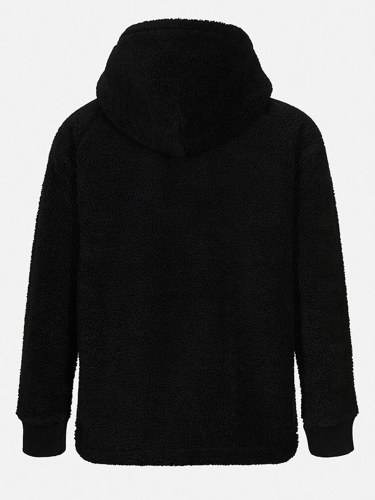 Hoodie Damen Peak Performance Original Pile Half Zip Hoodie