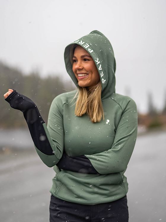 Peak Performance Rider Hood Fells View / Black