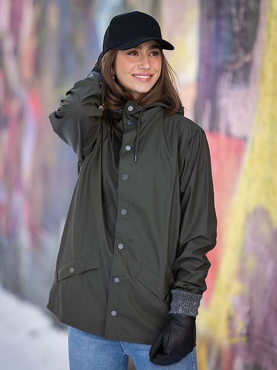 Rains Jacket Green
