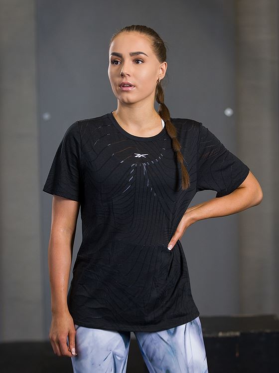 Reebok TS Burnout Tee Black