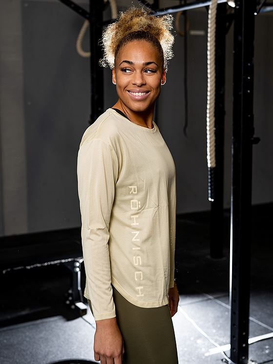 Röhnisch Ivy Loose Long Sleeve Straw