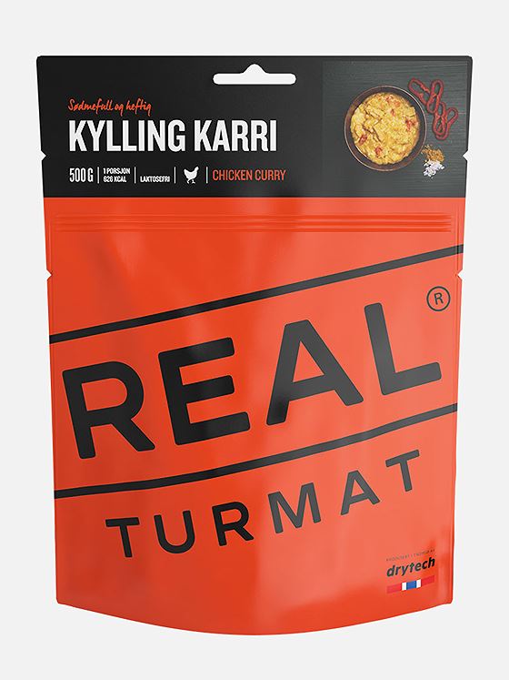 Real Turmat Kylling Karri Smak: Kylling Karri