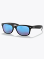 Ray-ban New Wayfarer Black / Blue Flash