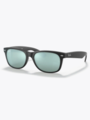 Ray-ban New Wayfarer Black / Silver Flash