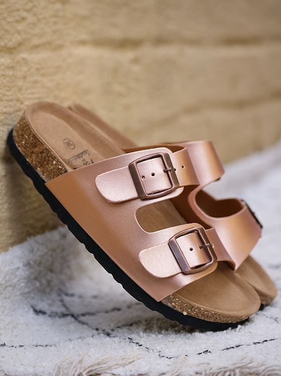 Fort Lauderdale Antibes Cork Sandal Rugby Tan