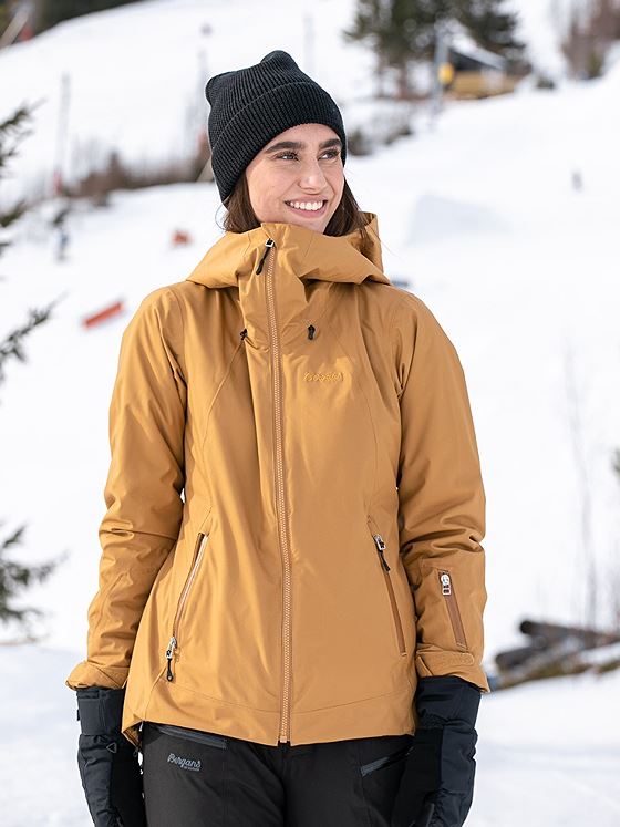 Bergans Stranda Insulated Hybrid Jacket Dark Mustard Yellow