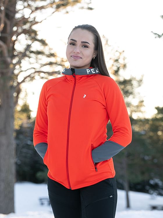 Peak Performance Rider Zip Hood Super Nova