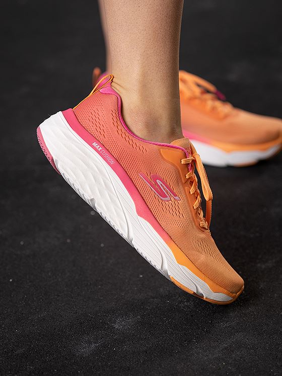 Skechers Max Cushioning Elite Pink Orange