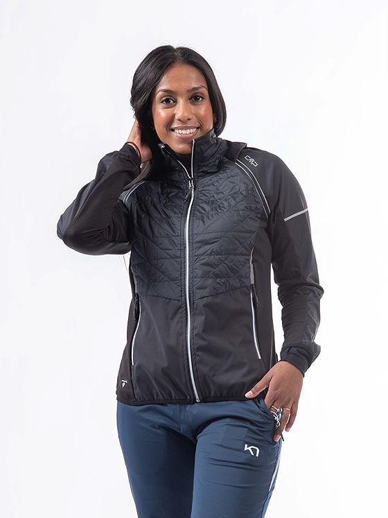 Woman Detachable with Sleeves CMP Jacket