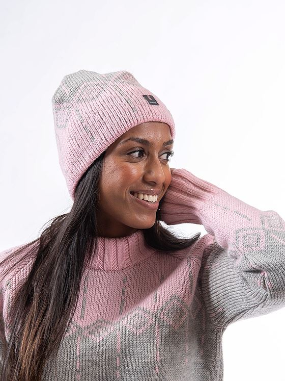 Ulvang Moa Hat Nature melange/ sweet pink