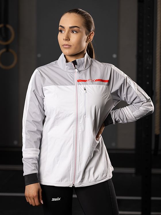 Swix Carbon Light Softshell Jacket Bright white