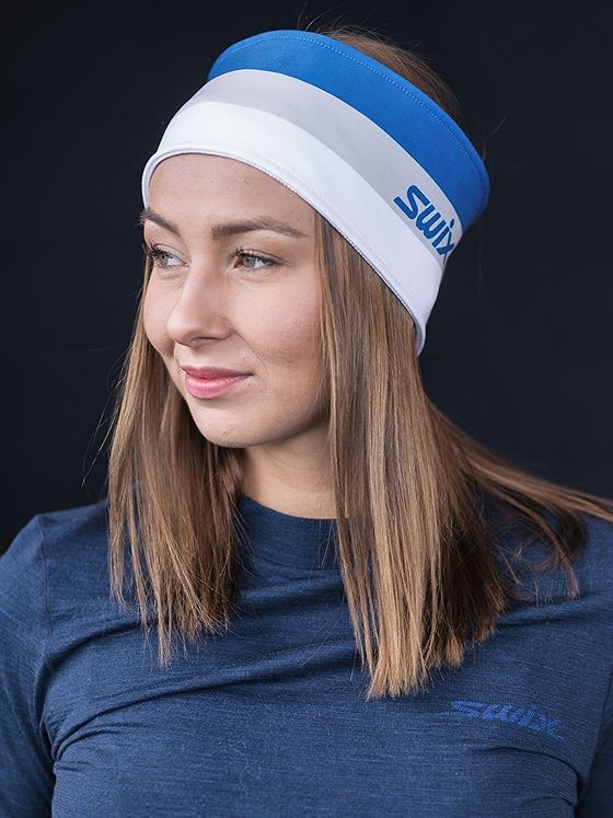 Swix Focus Headband Limoges blue