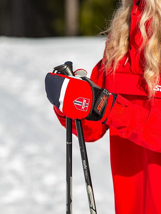 Swix Blizzard Heritage Mitt Rød