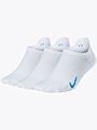 Nike Plus Lightweight Socks 3pk Hvit