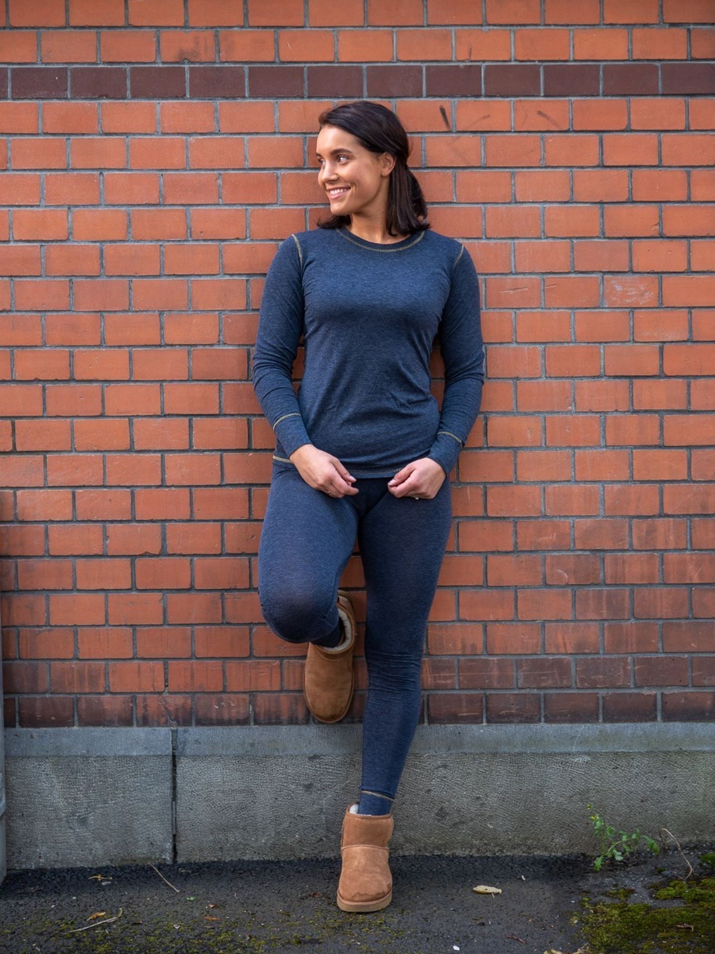 Twentyfour Mellow Tights Nattblå