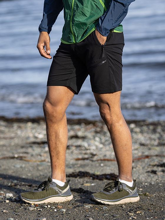 Twentyfour Flåm Light Softshell Shorts H Skyggesort