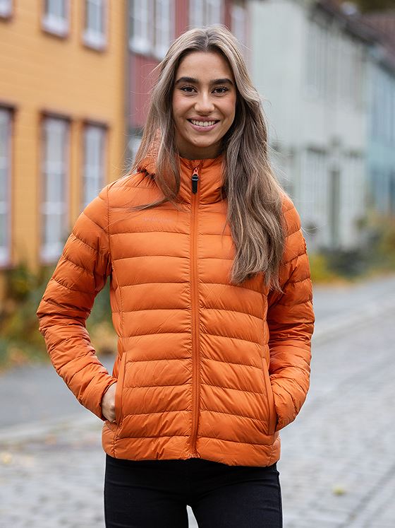 Twentyfour Finse Dunjakke Orange