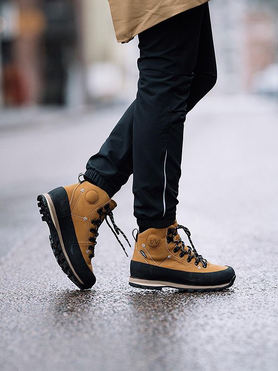 Twentyfour Finse Leather Boot D Lys Brun