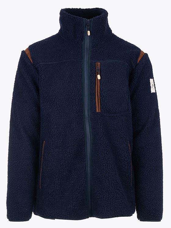 Twentyfour Finse Sherpa Fleece Herre Blekkblå