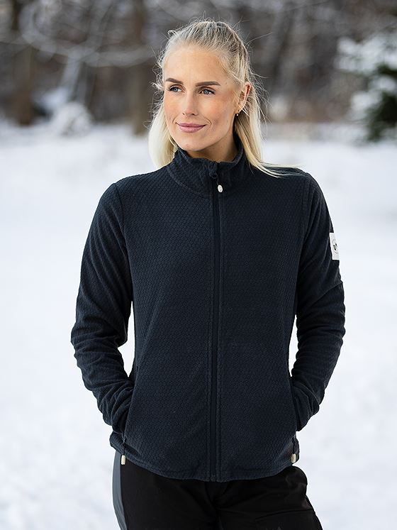 Twentyfour Finse Full Zip Fleece Skyggesort