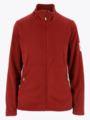 Twentyfour Finse Full Zip Fleece Vinrød